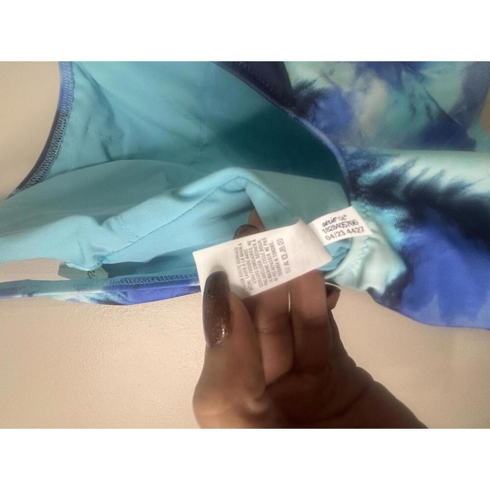 Aerie Vibrant Blue Tie-Dye Swimsuit - XS - Picture 6 of 6